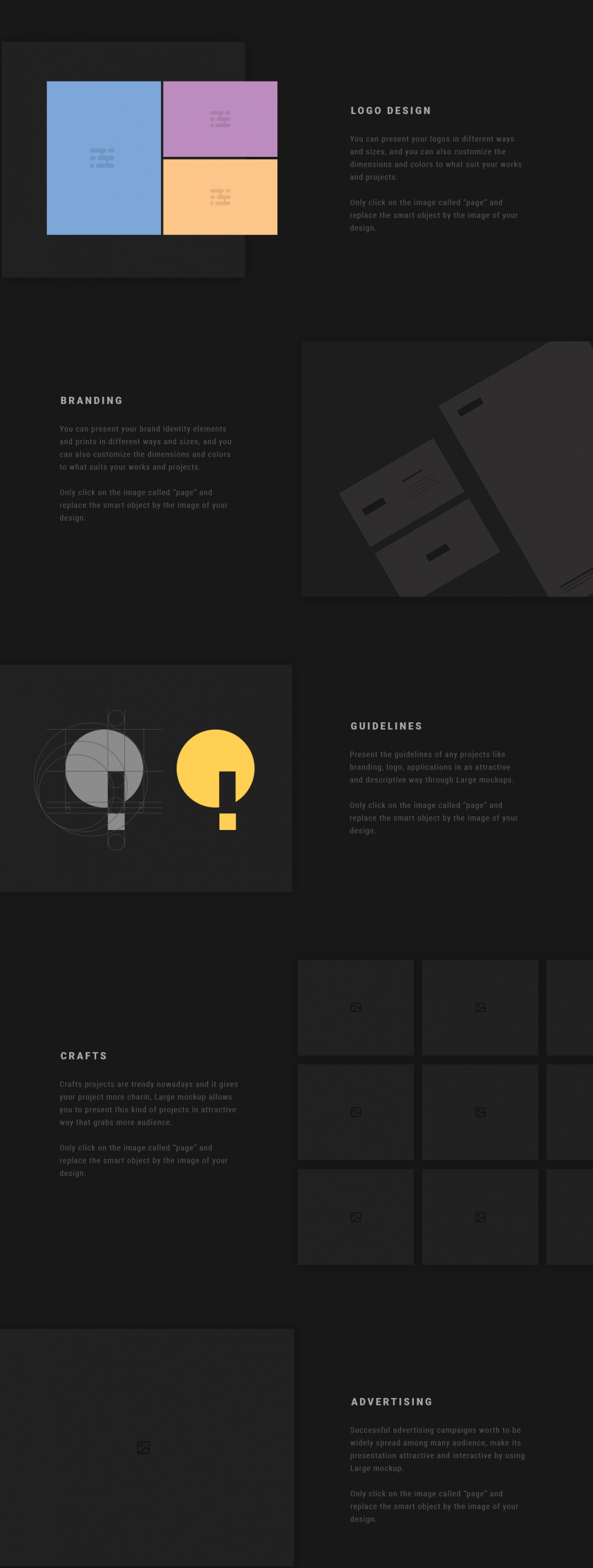 140+ Mockup Layouts Present Work