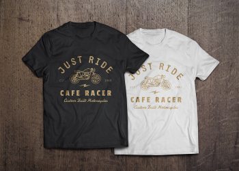 2 Photorealistic T-Shirt Mock-Ups