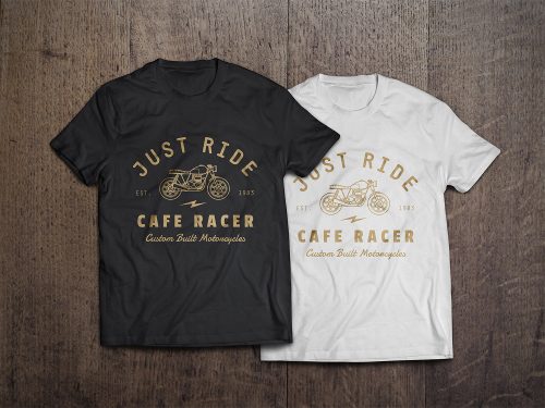 2 Photorealistic T-Shirt Mock-Ups