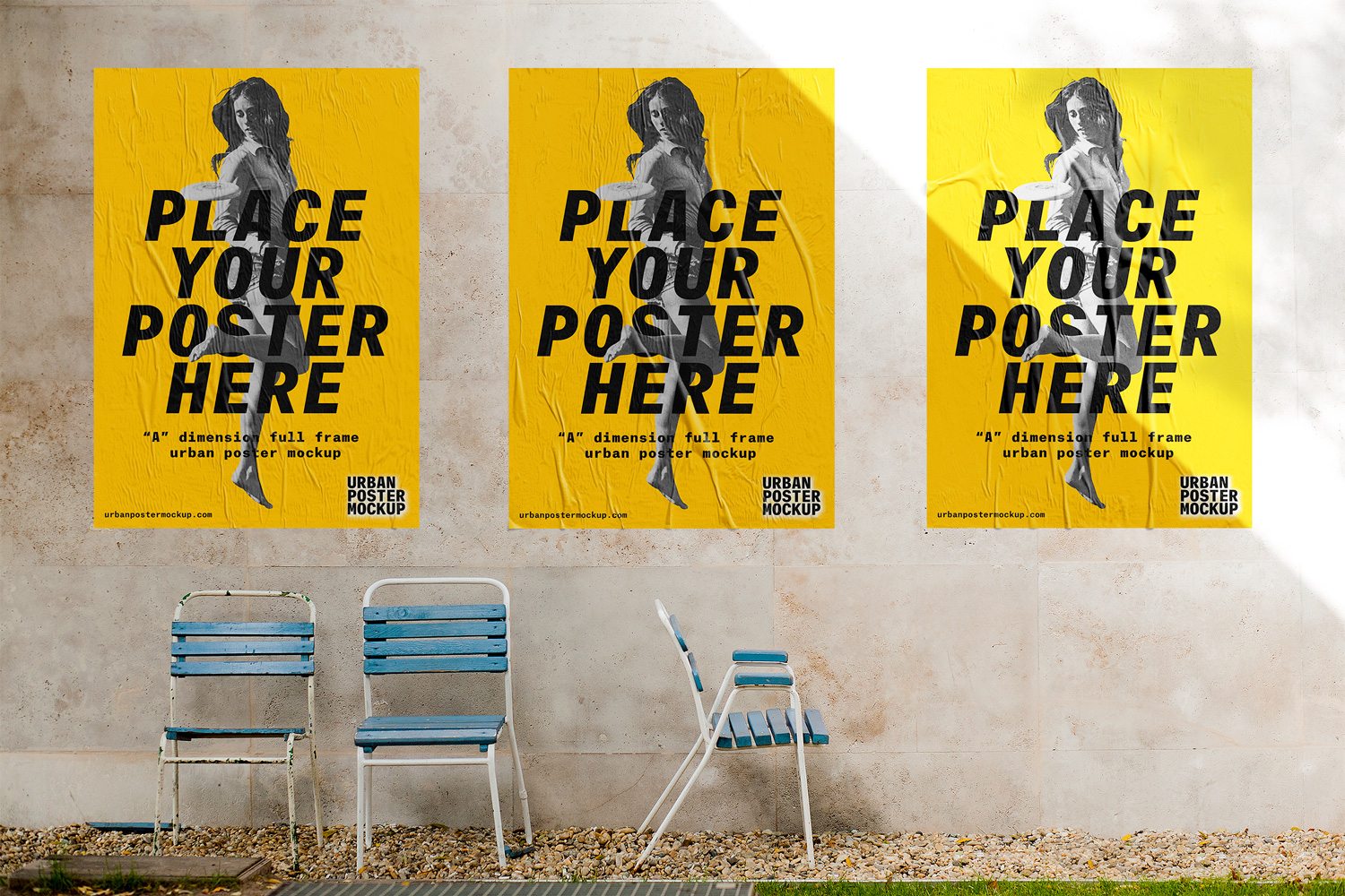 Urban Poster Mockup – Coretan