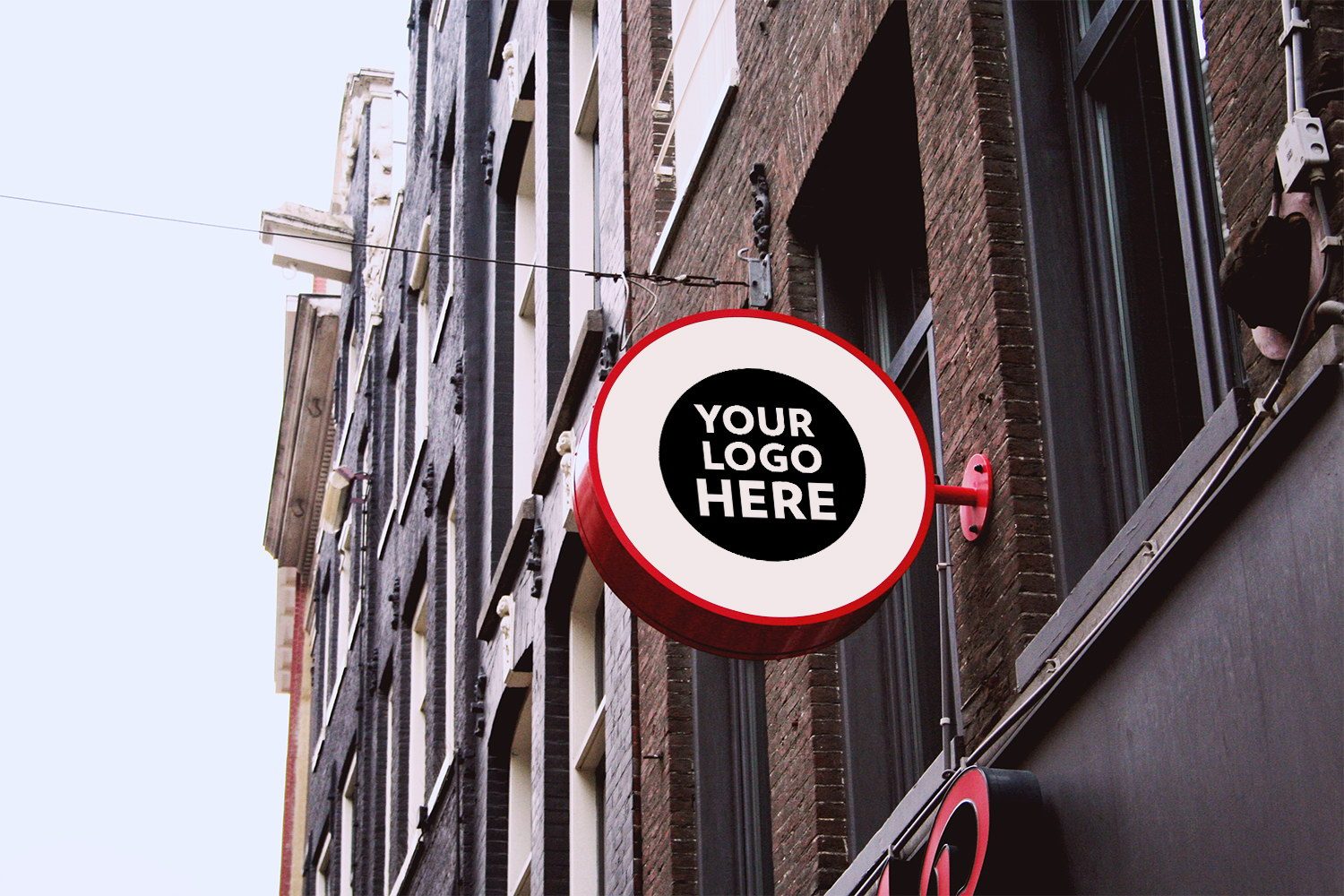 8 Free Shop Restaurant Cafe Office Signs Mockup