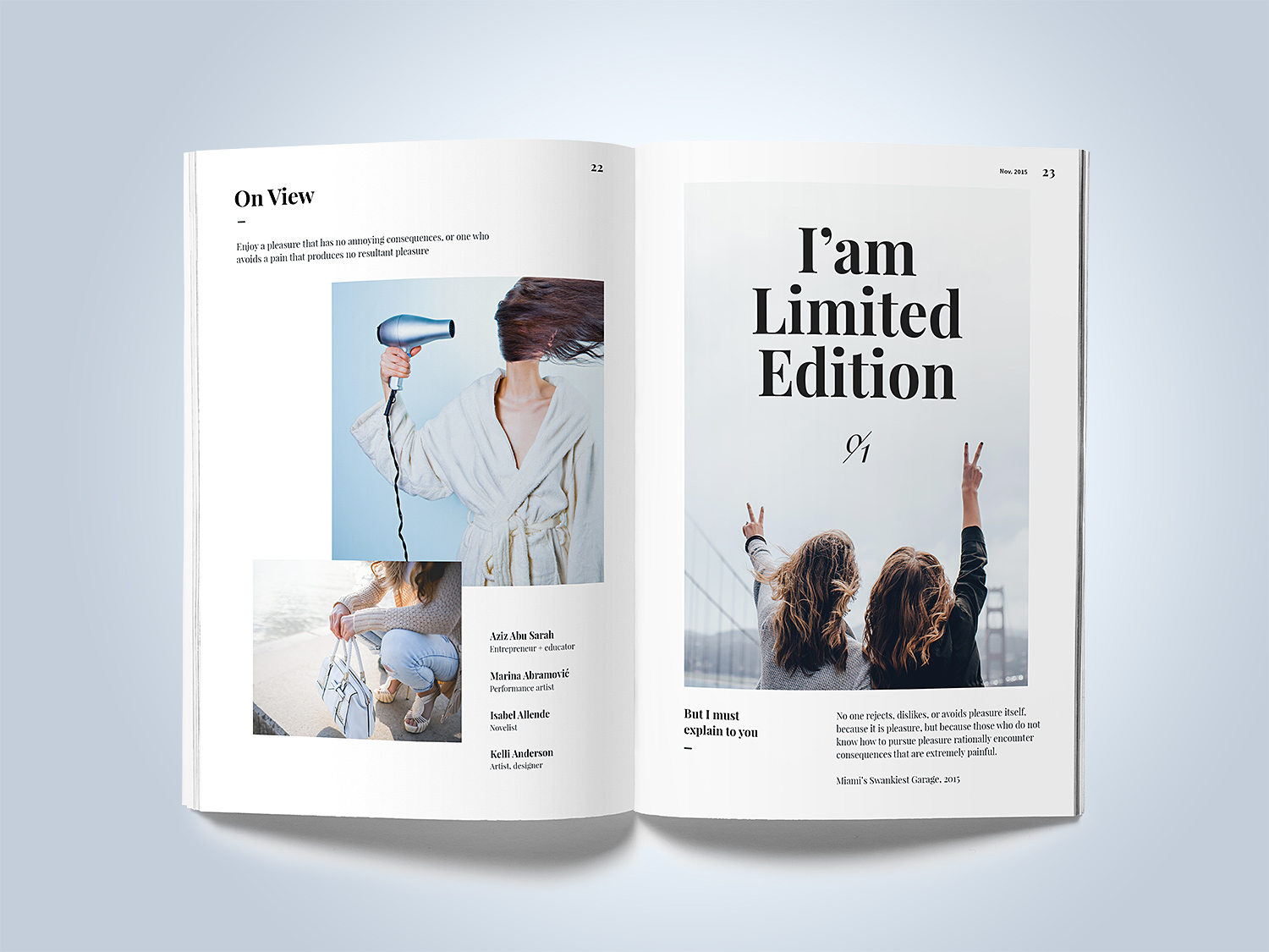 A5 Magazine Mockup