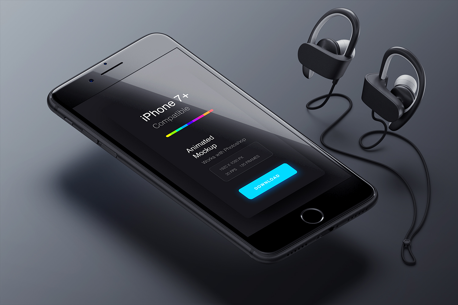 Animated PSD to GIF iPhone Mockups