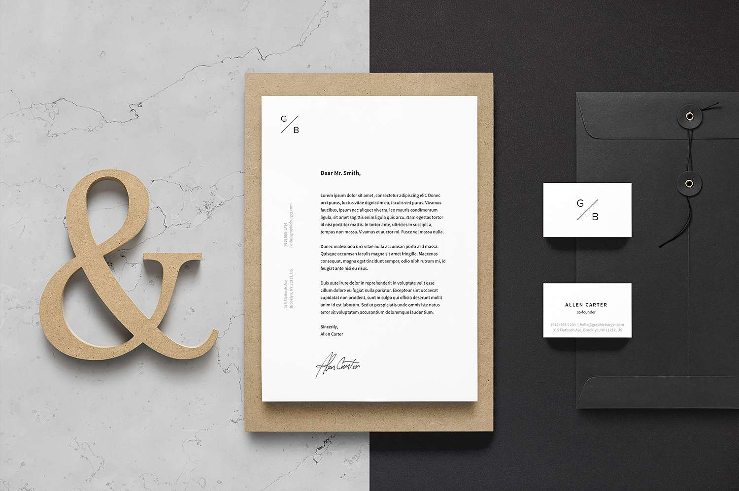 Branding Identity Mockup Set Vol. 16