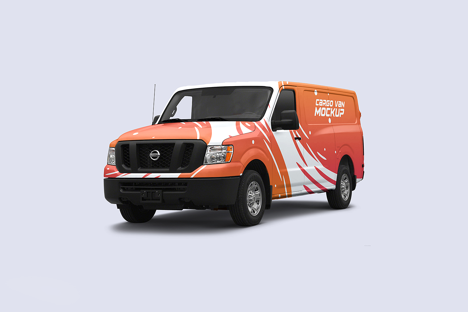 Cargo Van Mockup PSD