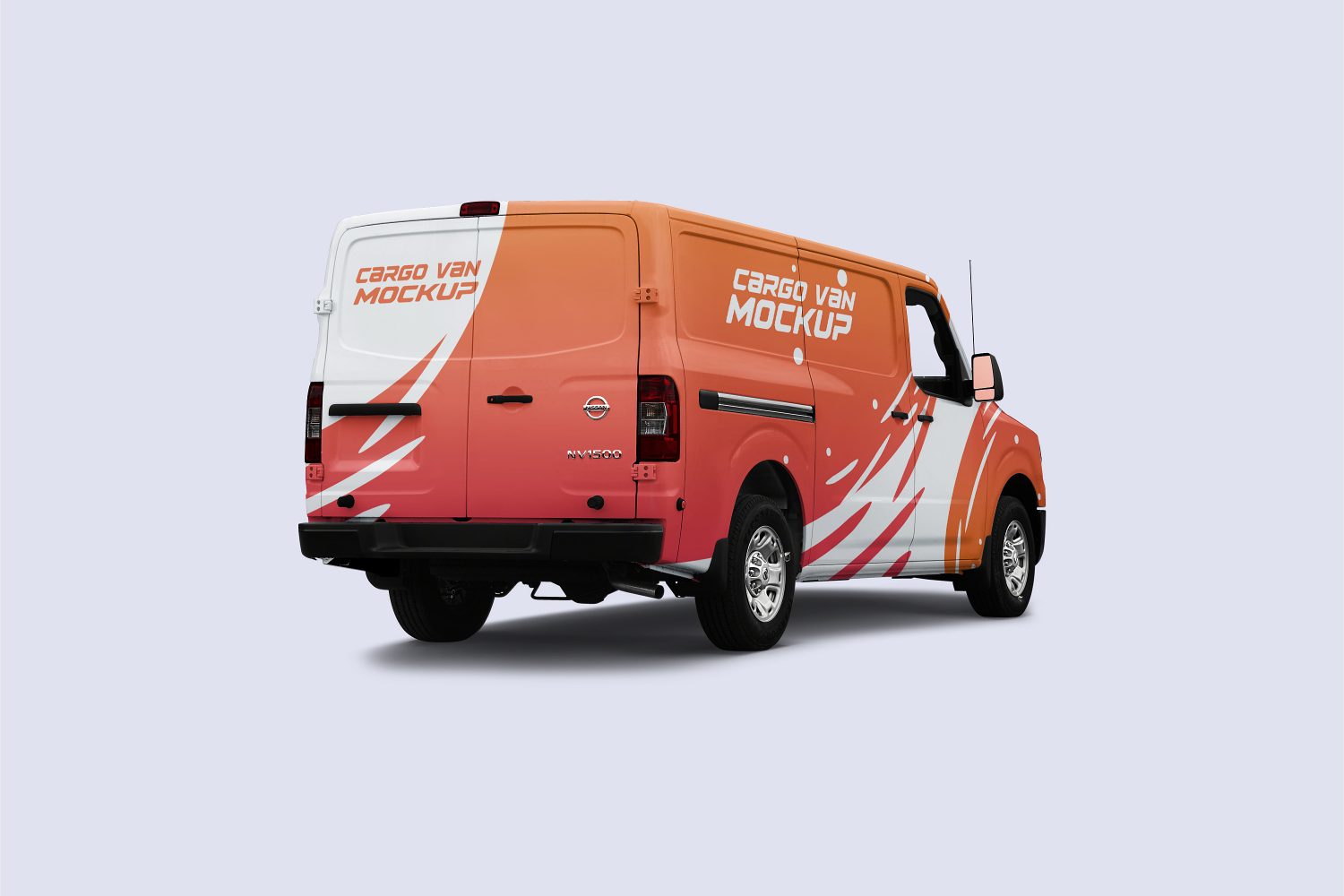 Cargo Van Mockup PSD