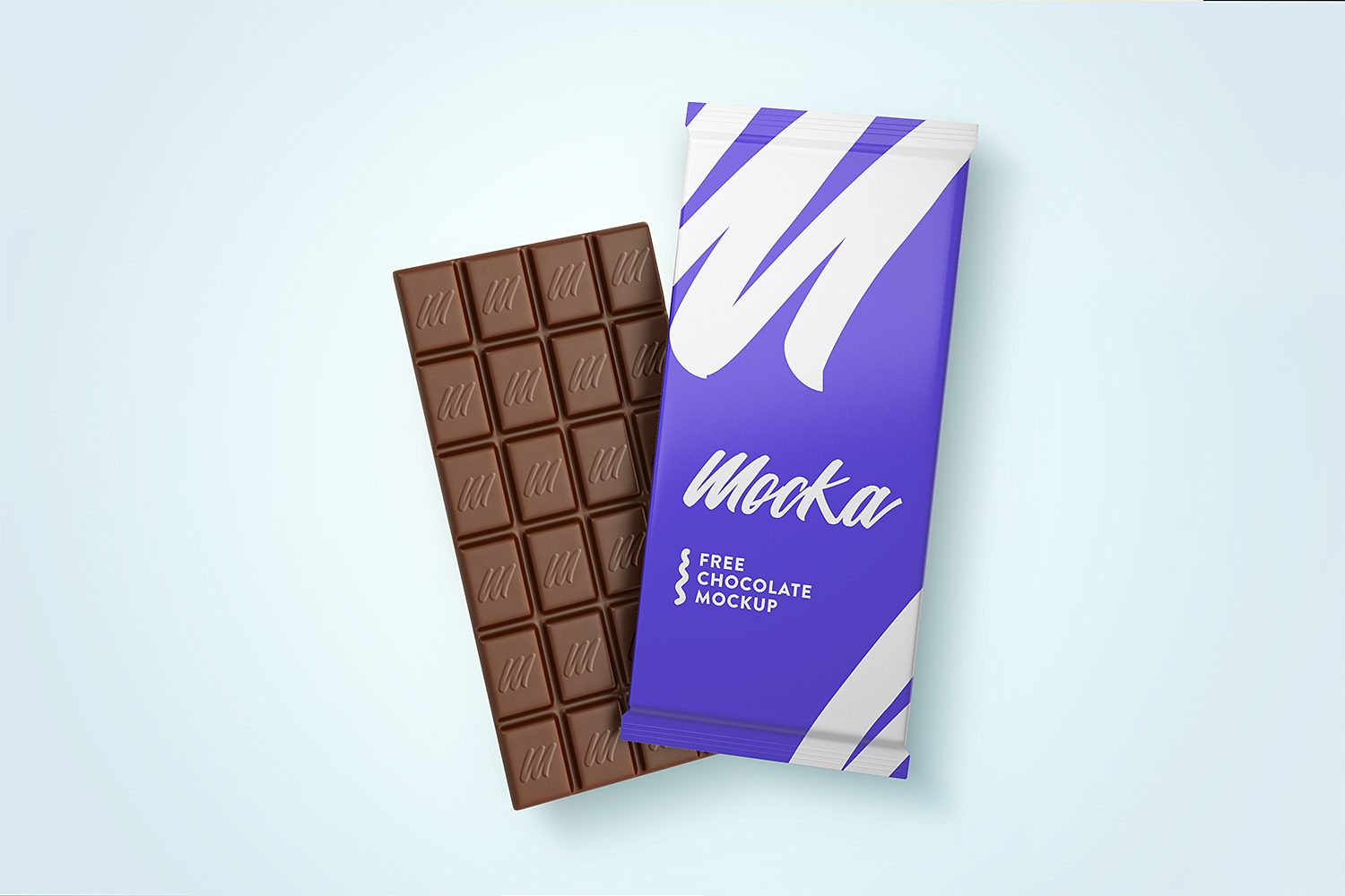 Chocolate Package Mockup PSD