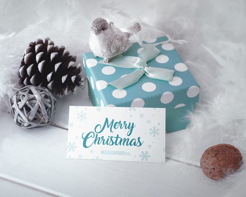 Christmas Mockup Package Free PSD