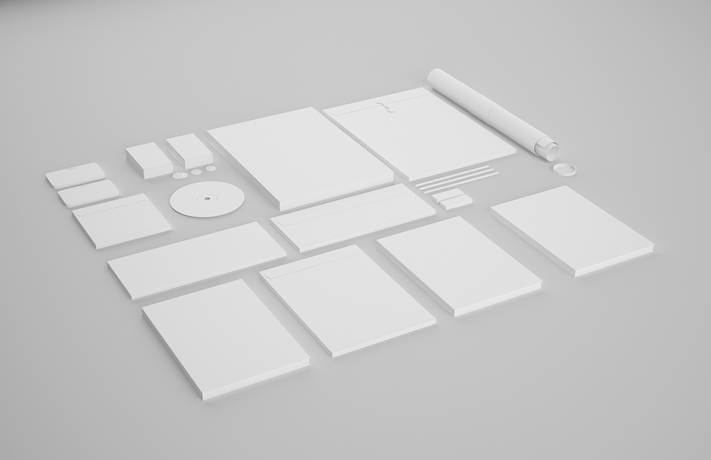 Ebony Ivory Identity Mockup