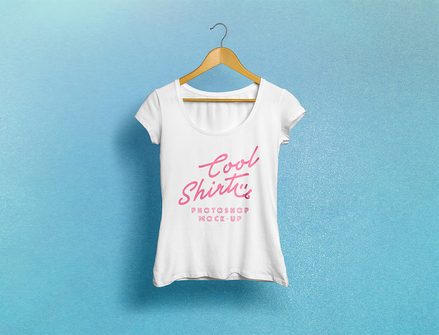 Female T-Shirt Photo Mockup