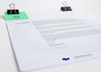 Free A4 Letterhead Mockup