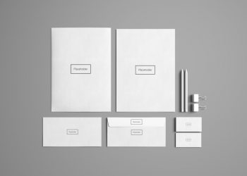 Free Advanced Branding Stationery Mockup