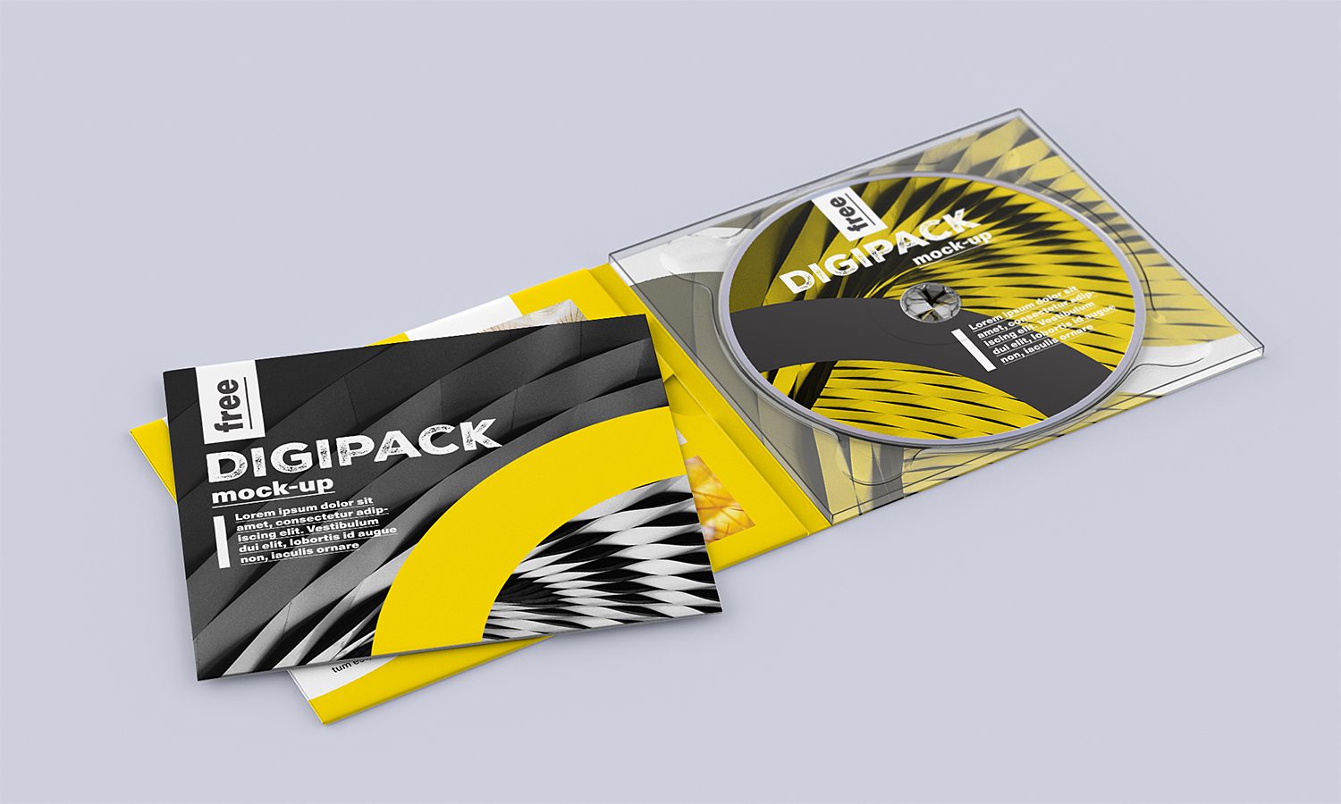 Free Digipack Mockup