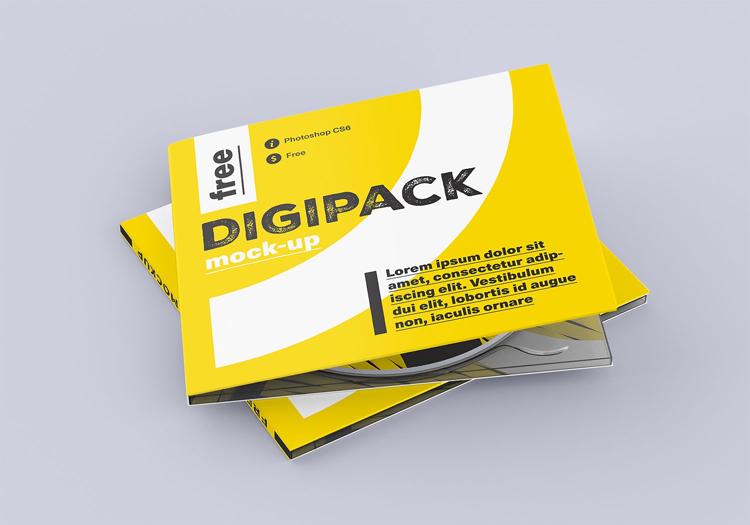 Free Digipack Mockup