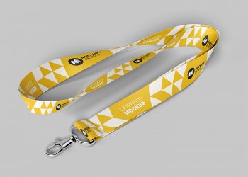 Free Lanyard Mockup PSD