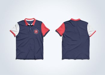 Free Polo Shirt PSD Mockup