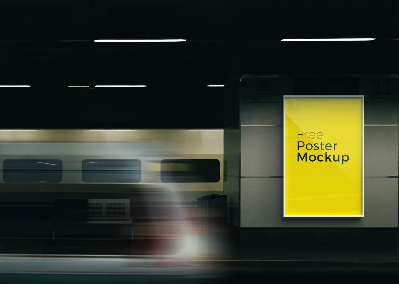 Free Poster Billboard Mockups