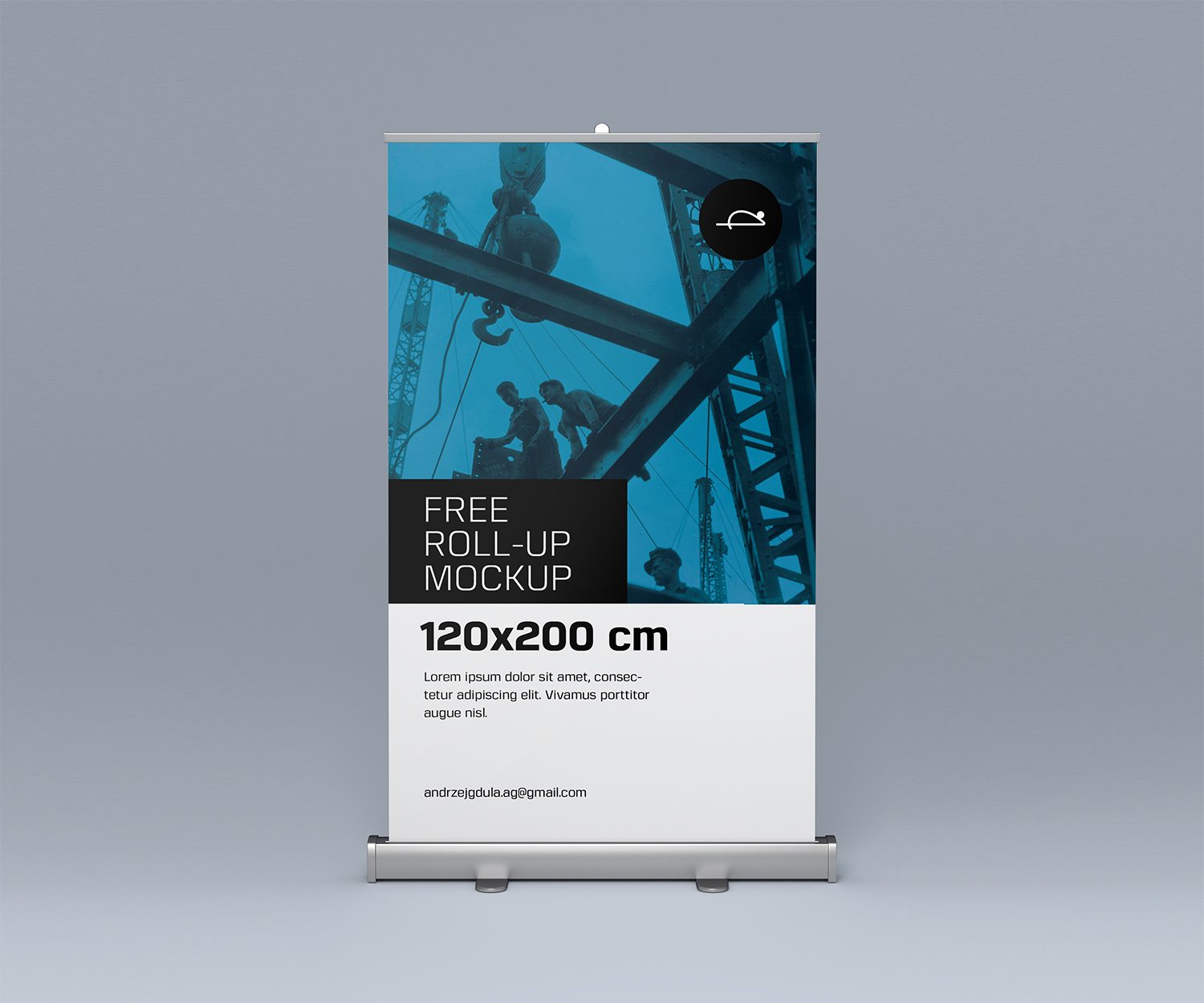 Free Roll Mockup PSD