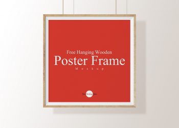 Free Square Poster Mockup