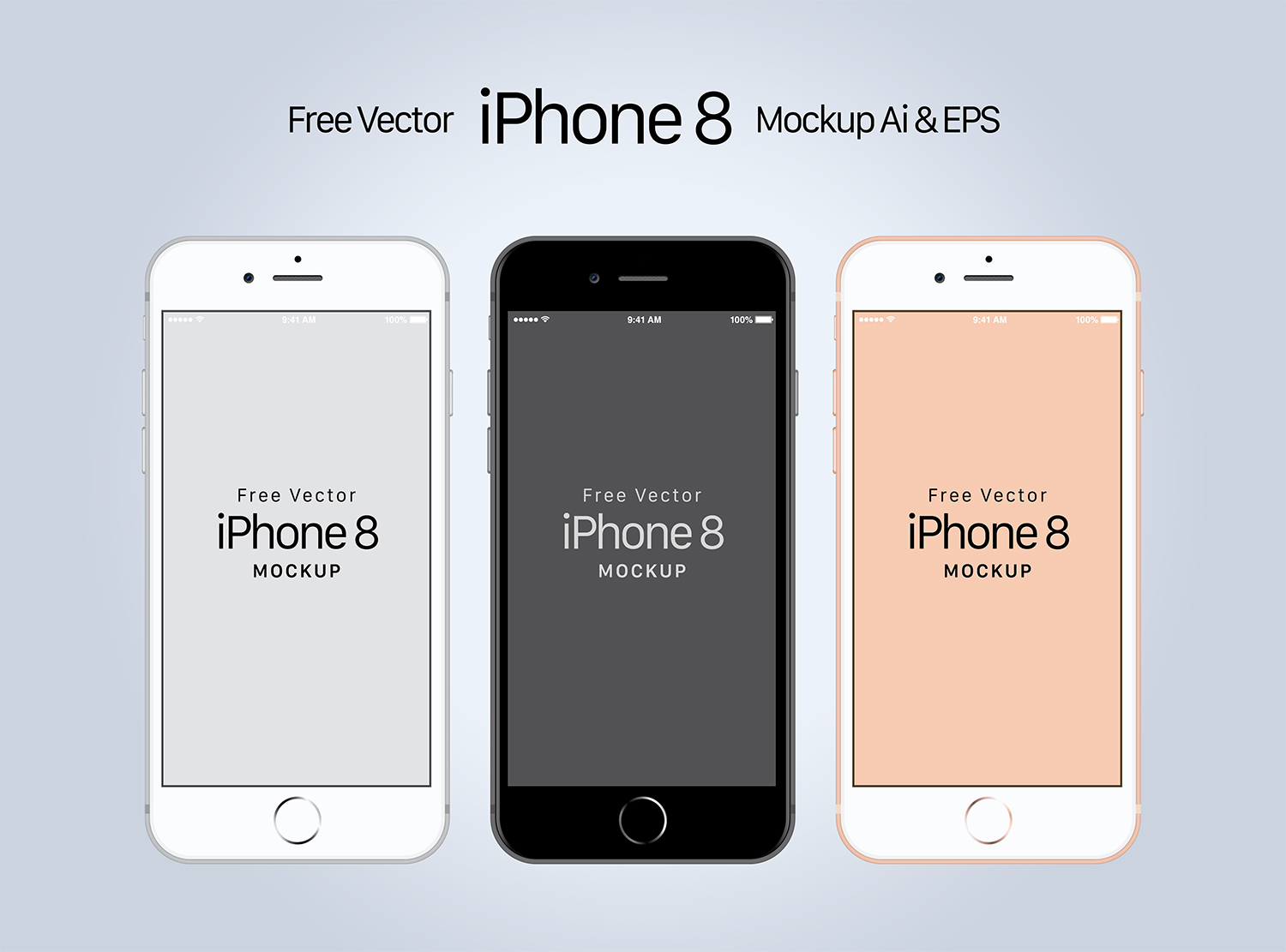 Free Iphone 8 Mockup Ai Eps Best Free Mockups