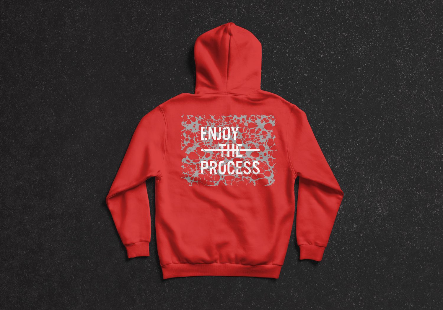 Full Sleeves Hoodie T-Shirt Mockup