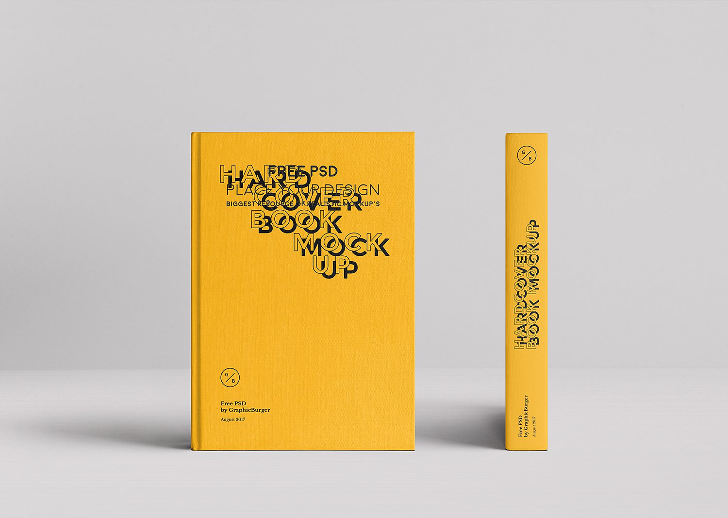 Hardcover Book Mockup Vol. 2