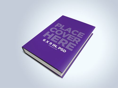 Hardcover Dust Jacket Mockup