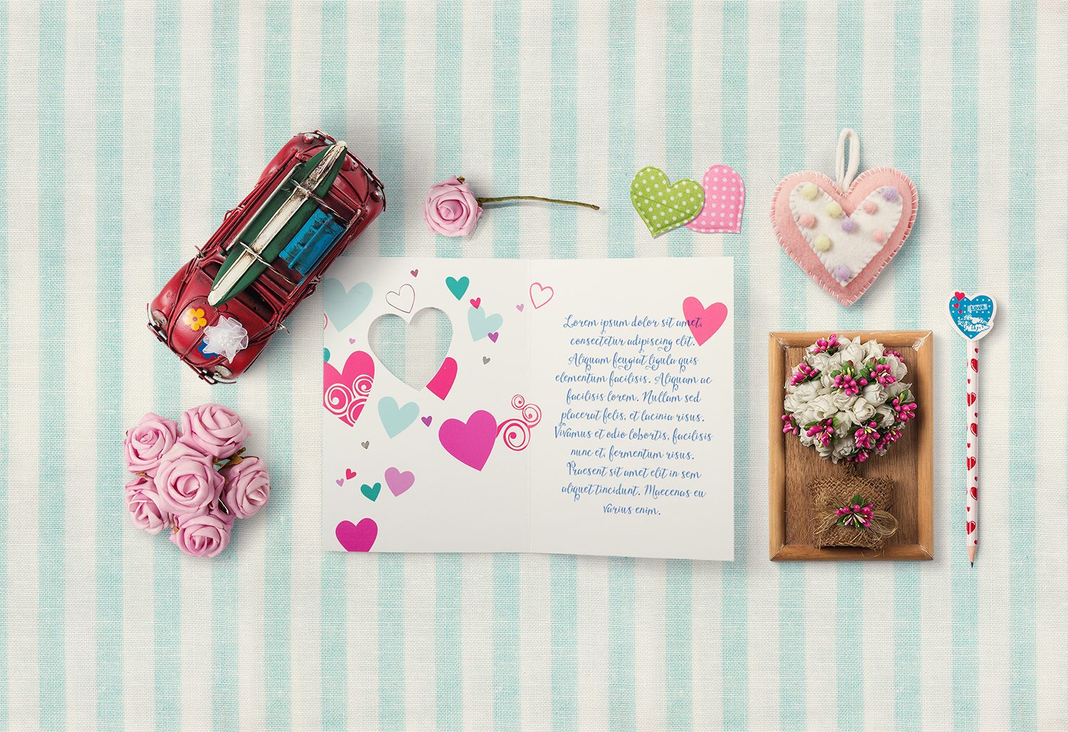 Love Assets Mockups Free PSD