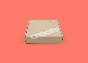 Mailing Box Packaging Mockup