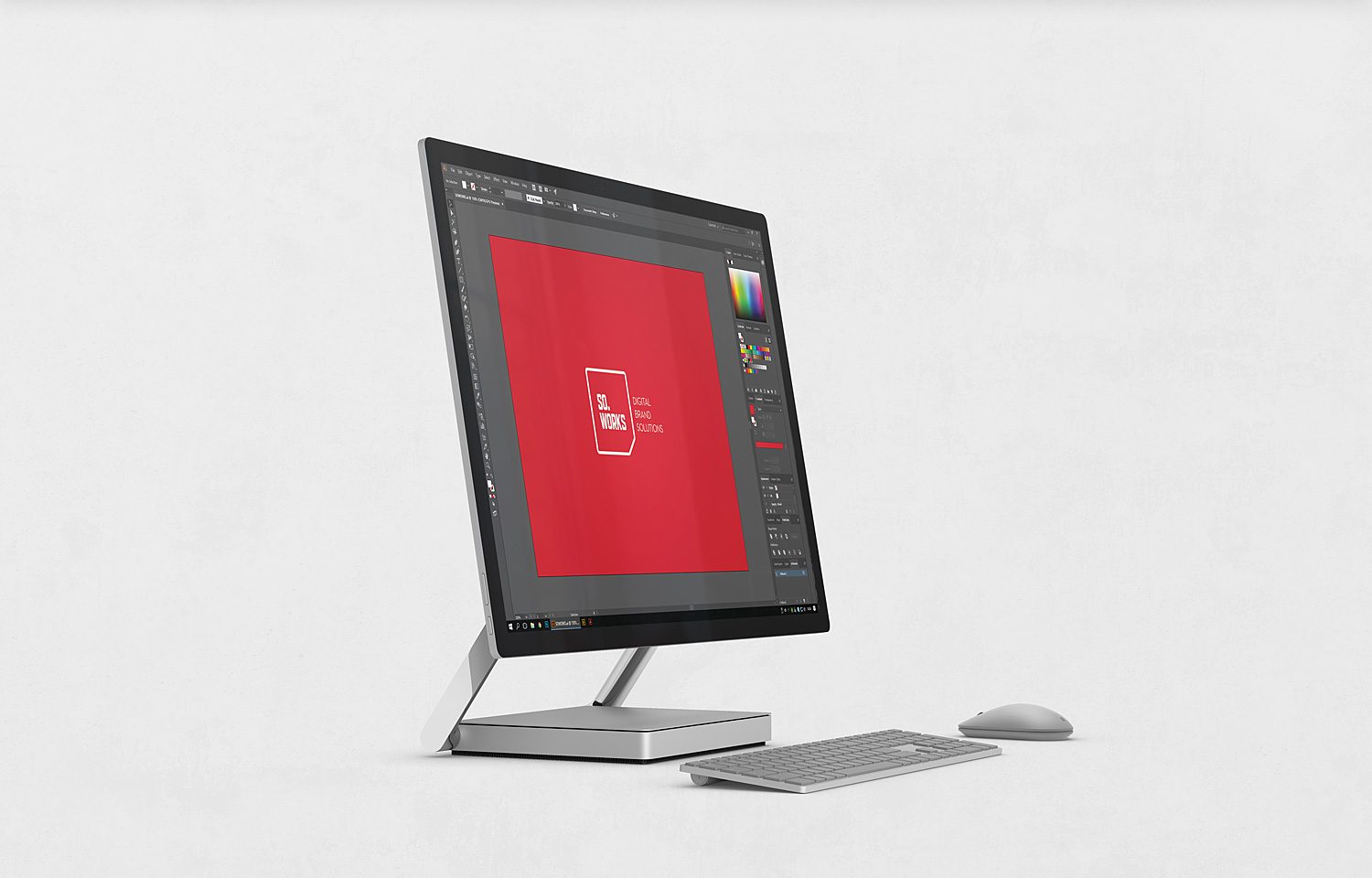 Microsoft Surface Studio Free Mockups