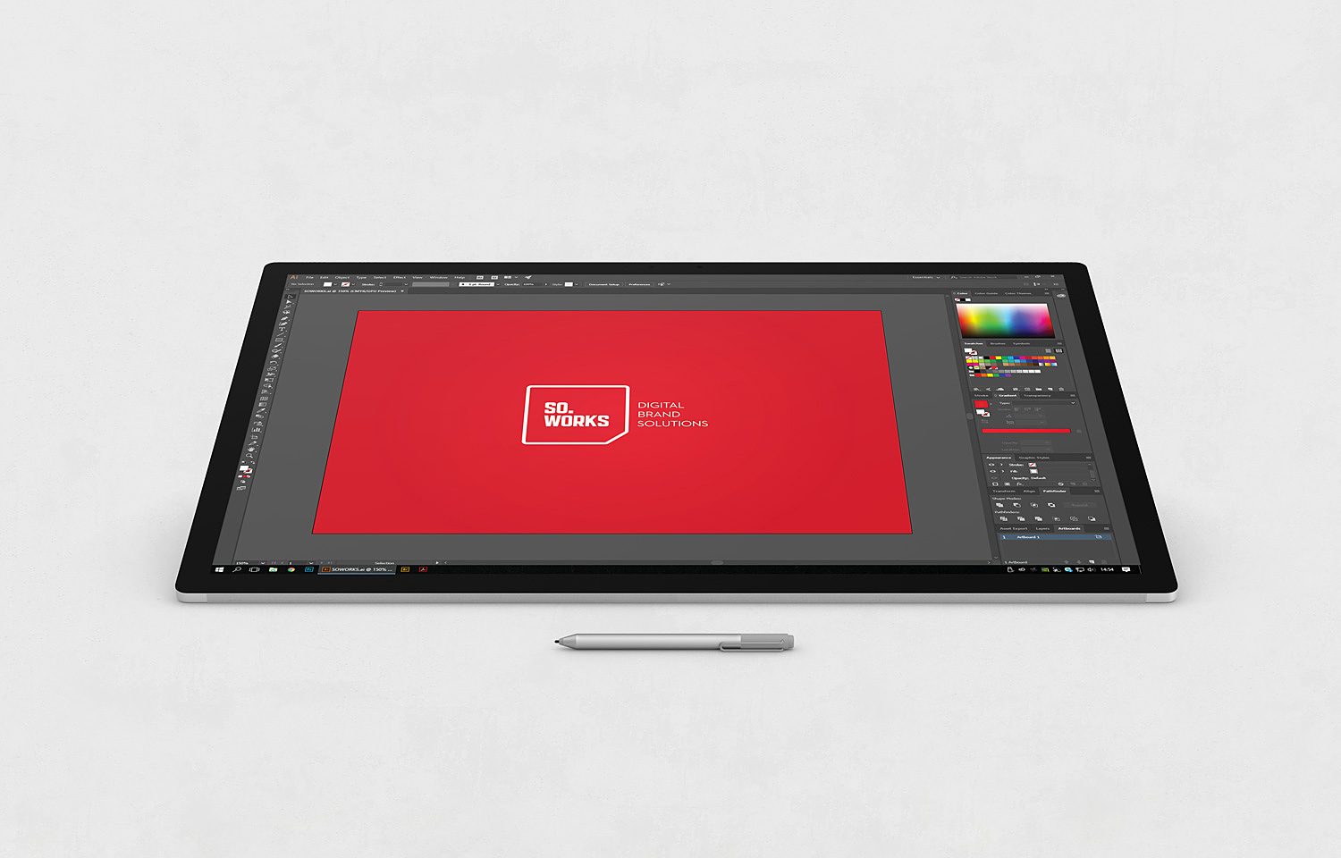 Microsoft Surface Studio Free Mockups