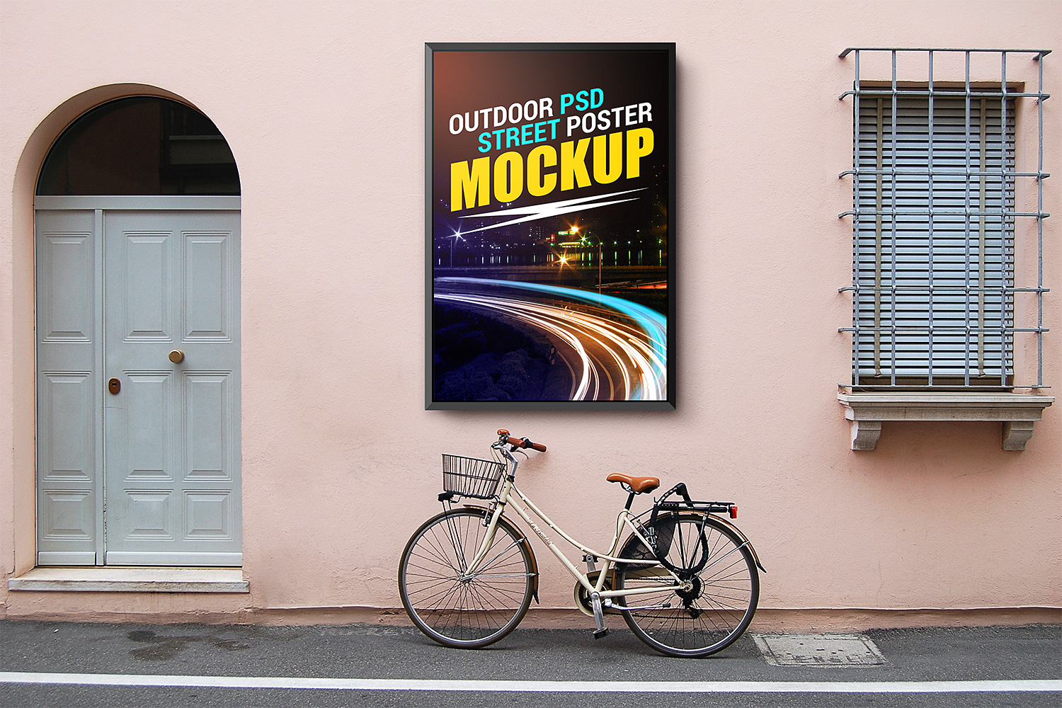 Download Free Outdoor Street Poster Mockup Best Free Mockups