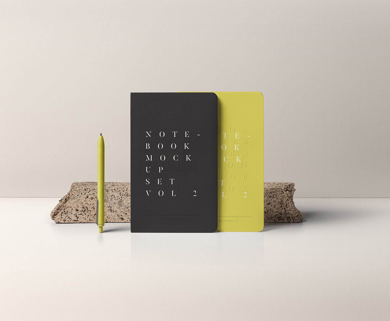 PSD Notebook Mockup Set Vol. 2