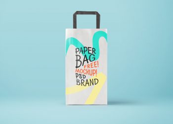 Paper Bag Mockup PSD