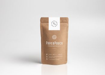 Paper Pouch Packaging Mockup