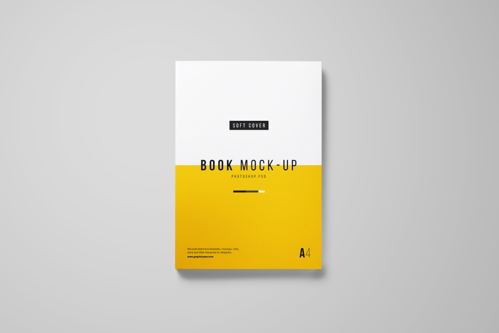 Download Photoshop-A4-Book-Mockup-06 - Best Free Mockups