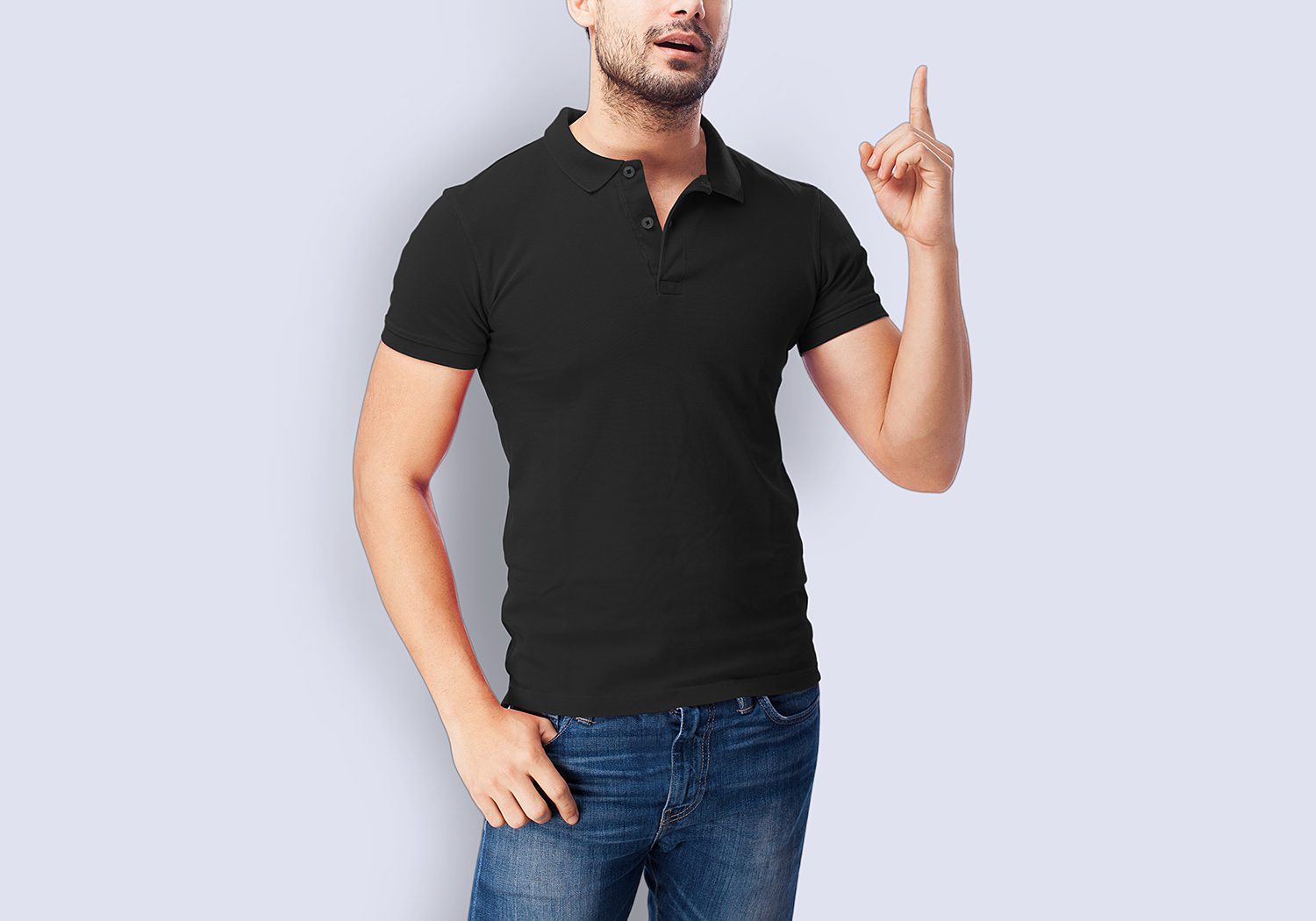 Polo Shirt PSD Mockup