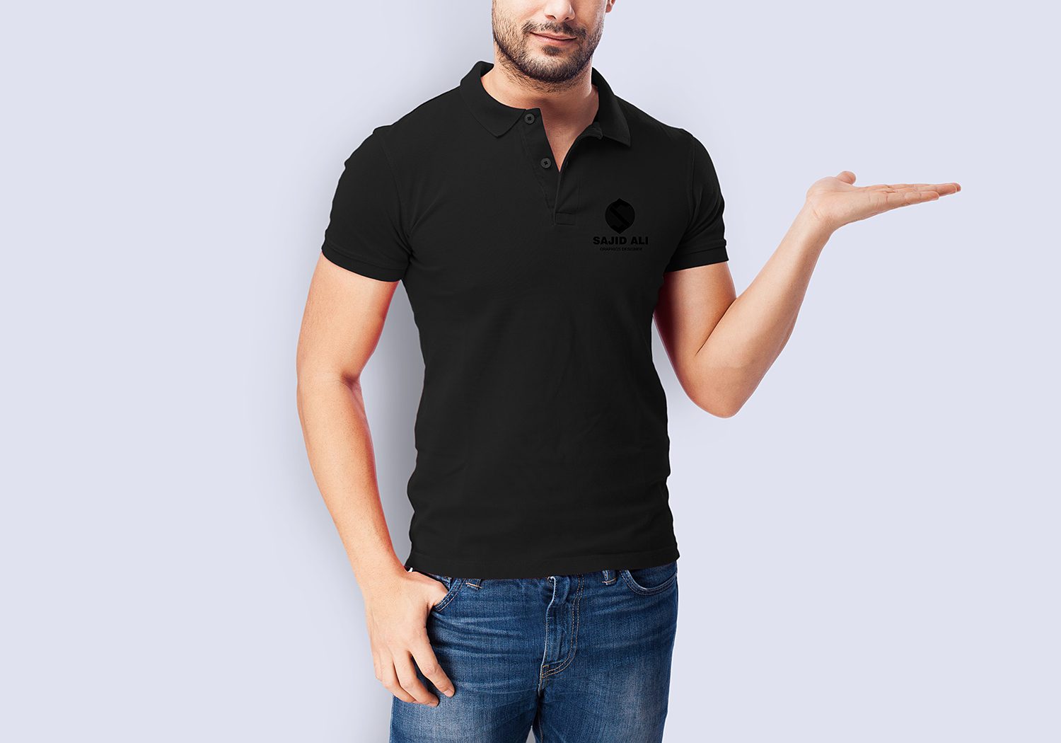 Polo Shirt PSD Mockup