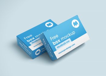 Rectangular Box Mockup PSD