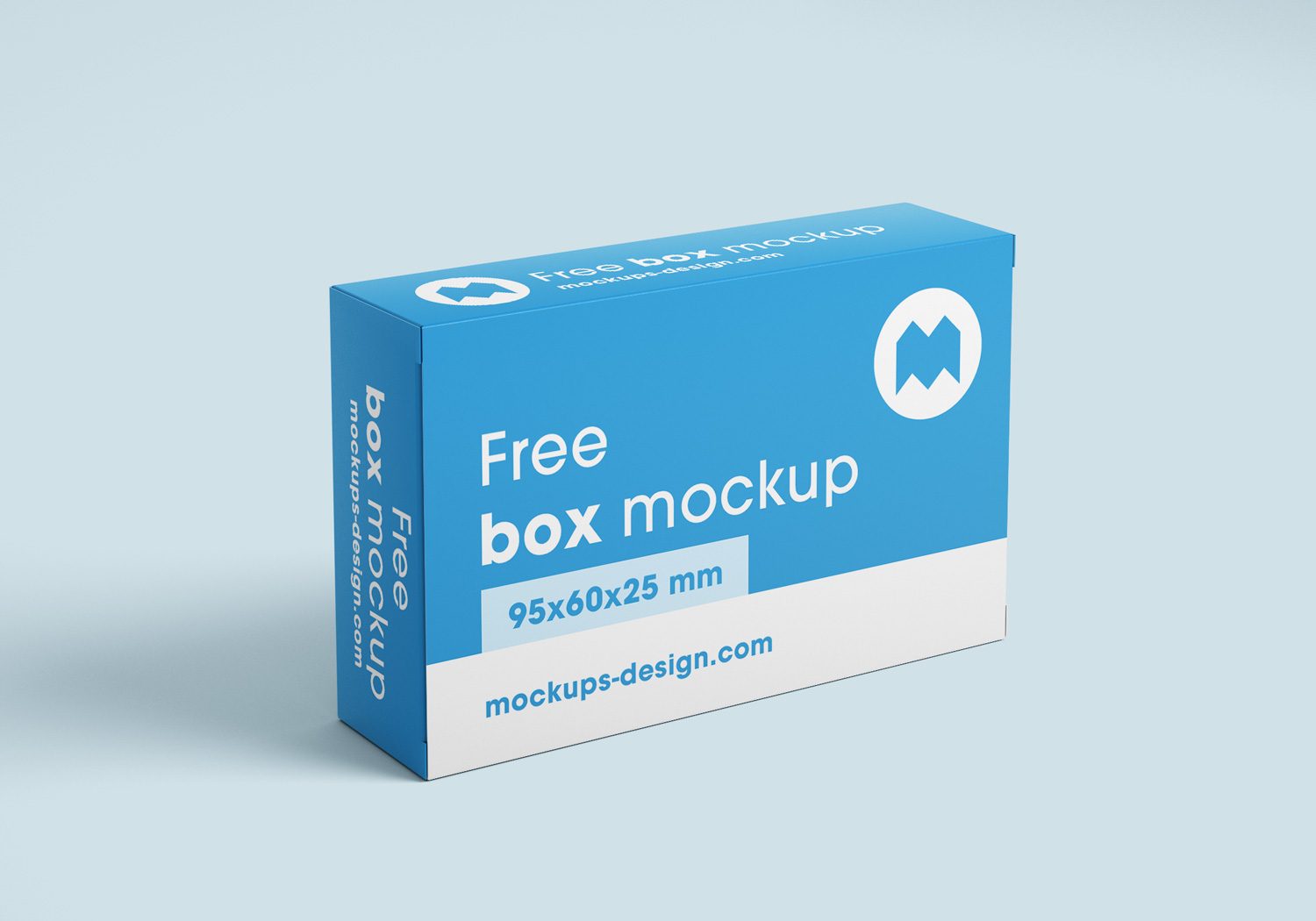 Rectangular Box Mockup PSD