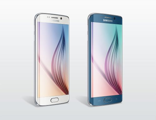 Samsung Galaxy S6 Edge Mockup