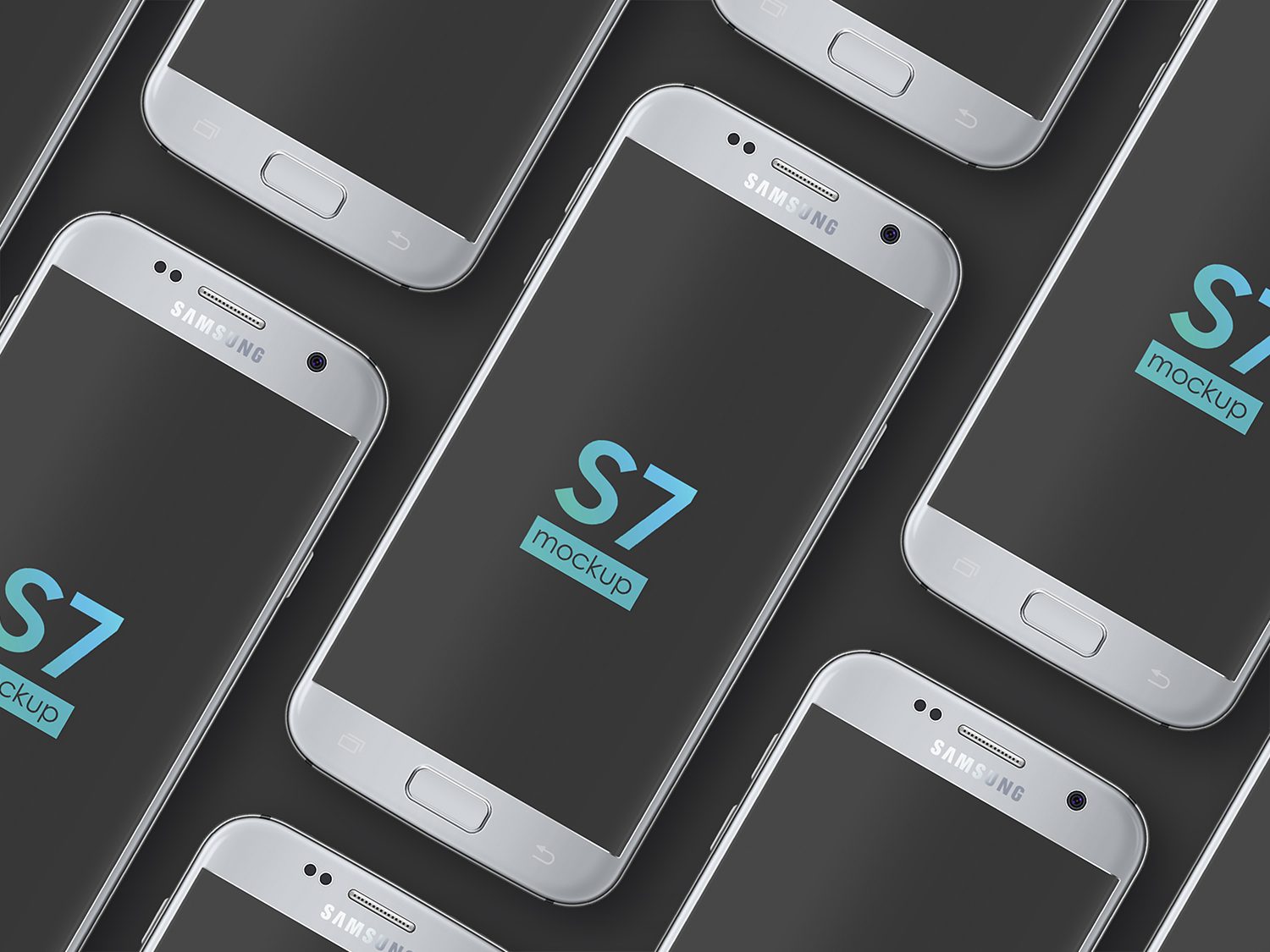 Samsung Galaxy S7 PSD Mockup