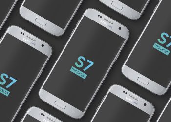 Samsung Galaxy S7 PSD Mockup