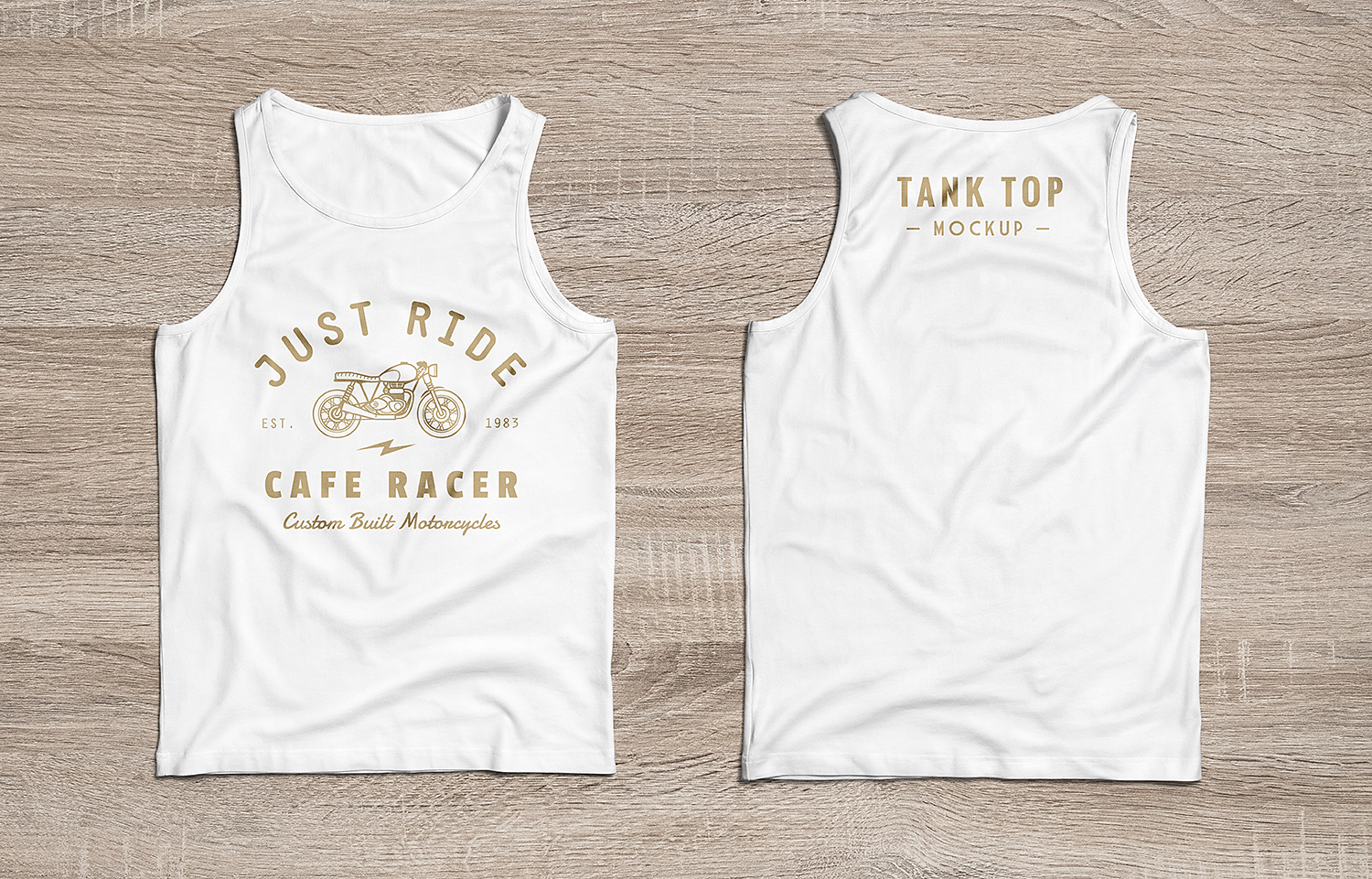 Tank Top PSD Mockup