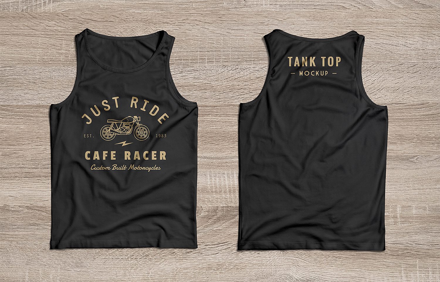 Tank Top PSD Mockup