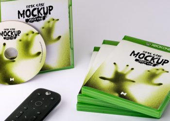 Xbox One Disc Case Mockup