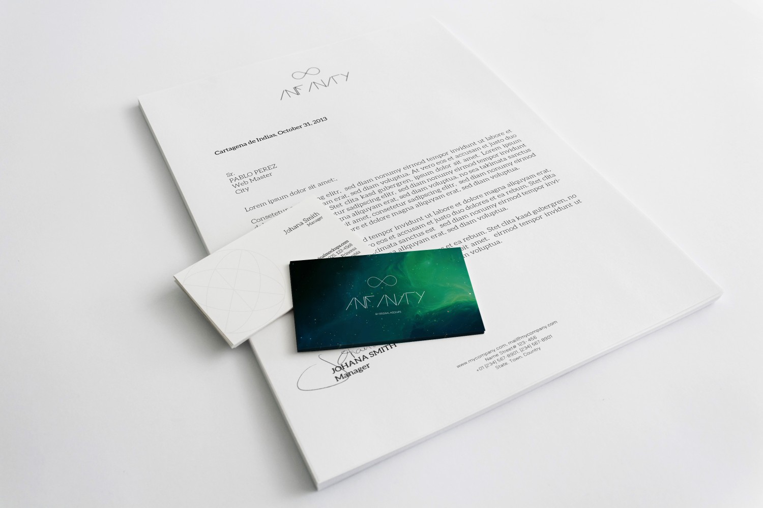 Download Letterhead Mockup - Free Download Vector PSD and Stock Image