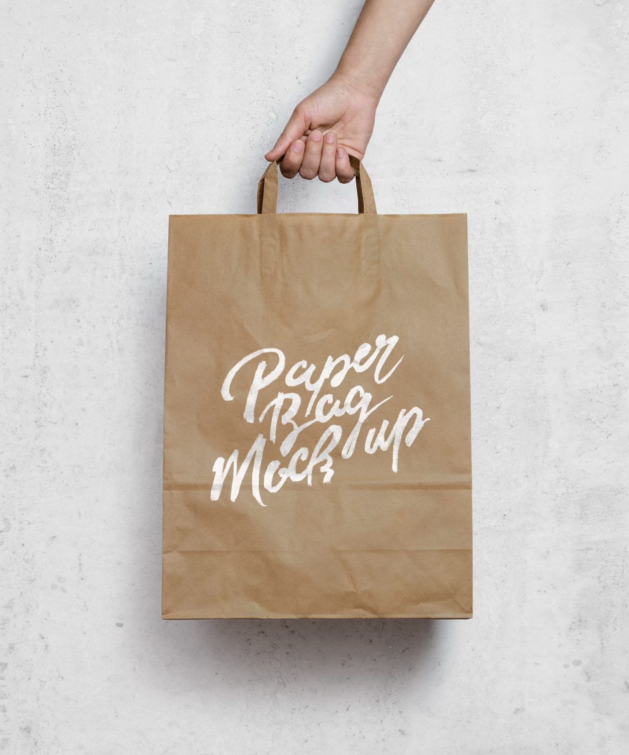 Brown Paper Bag Mockup