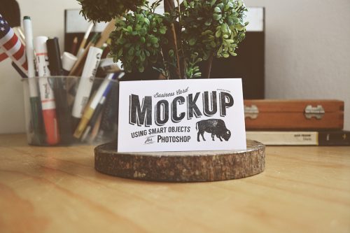 Business Card PSD Mockup