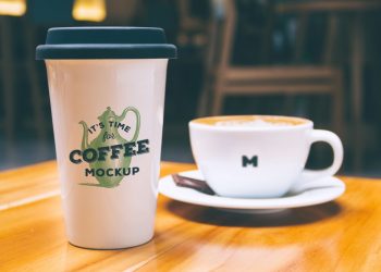 Coffee Mug Cup PSD Mockup
